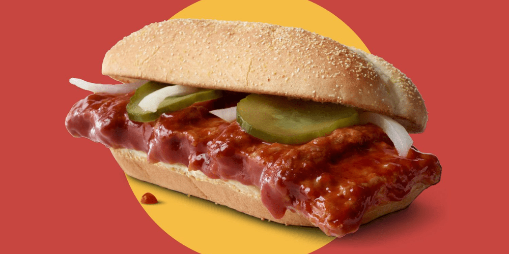7 Marketing Lessons from the McRib, image of mcribsandwich