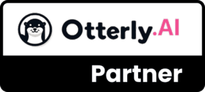 The #1 rated AI search monitoring platform. Track brand mentions, monitor website citations, and optimize for ChatGPT, Perplexity & Google AI Overviews, Otterly.ai logo, Colling Media Partner