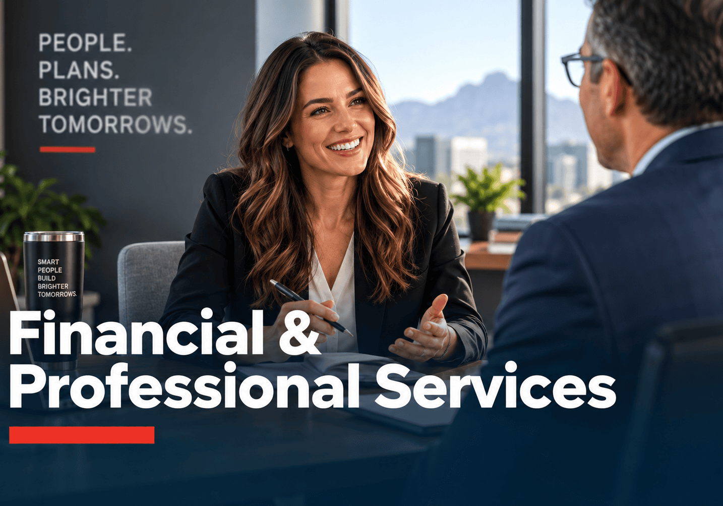 Financial and professional services advertising focused on lead generation and customer acquisition